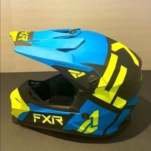 FXR youth motocross helmet. Never used once